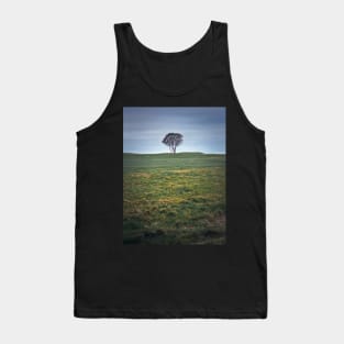 lone tree in the field Tank Top